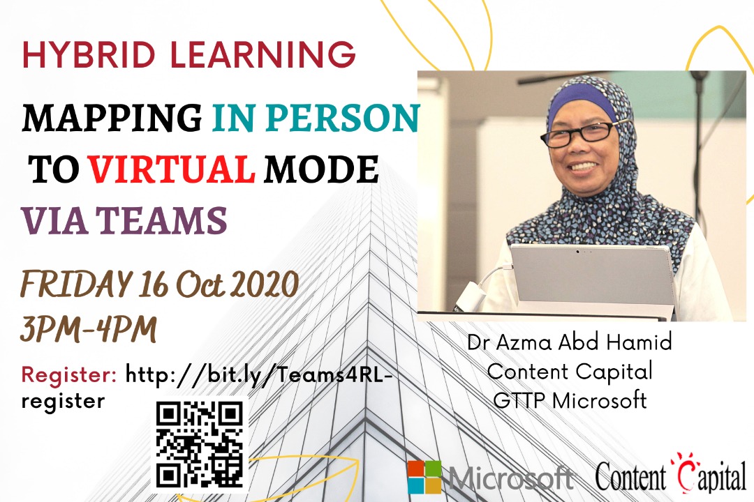 HYBRID LEARNING: MAPPING IN PERSON TO VIRTUAL MODE VIA TEAMS